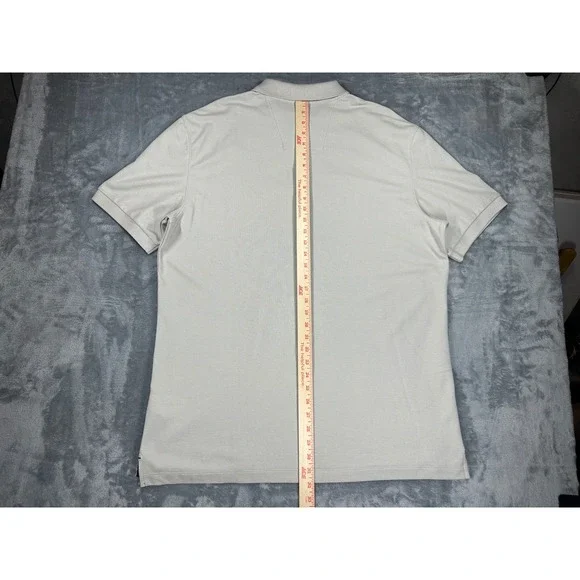 Nautica Mens XL Performance Polo Shirt Gray Wicking Breathable KC7200 New - Picture 6 of 7